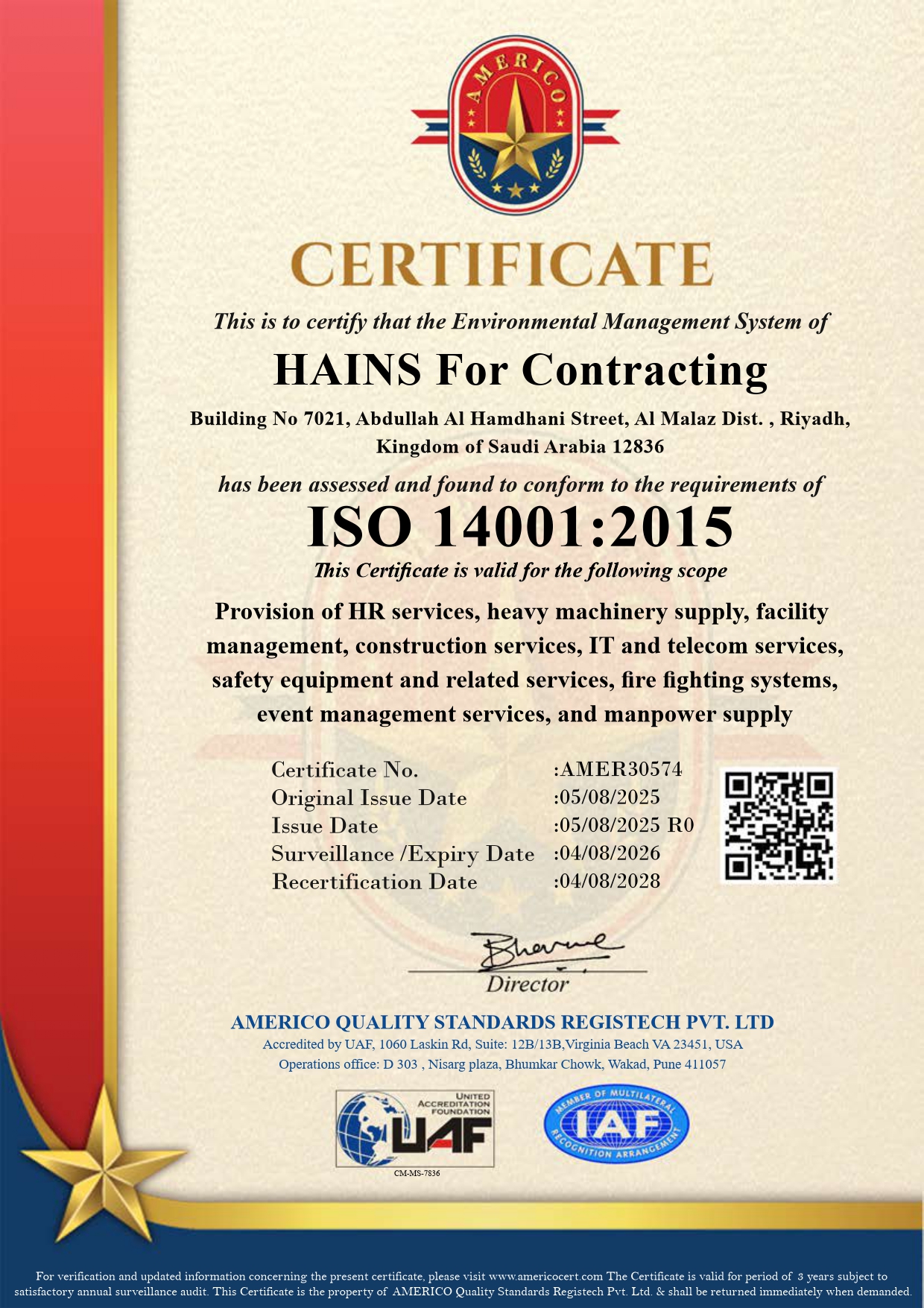UAF Americo-ISO 14001-HAINS For Contracting_page-0001